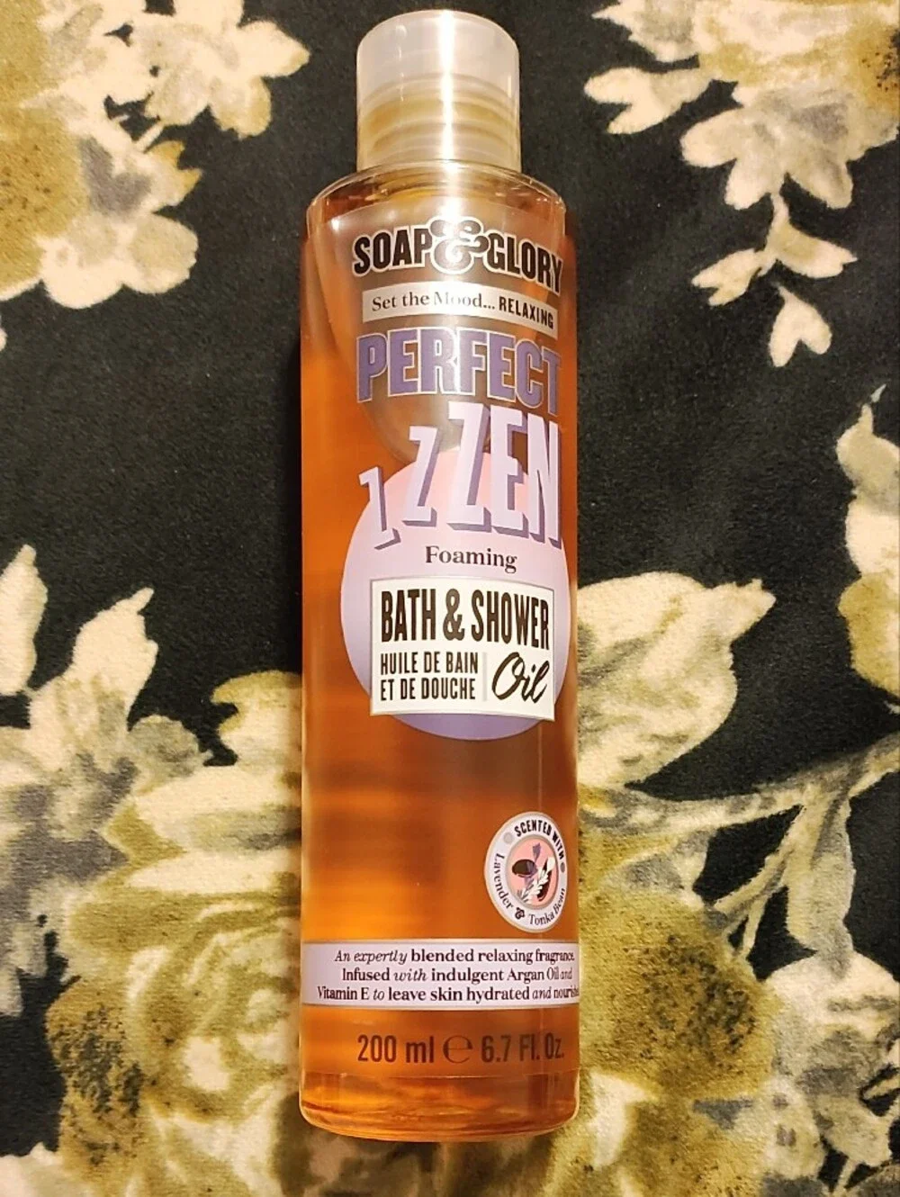 Soap & Glory Perfect 17 Zen Foaming Bath & Shower Oil - Orange with Gold Label